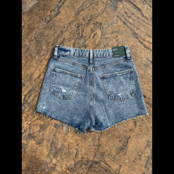 High Rise Cut Off Shorts - Picture 4 of 4